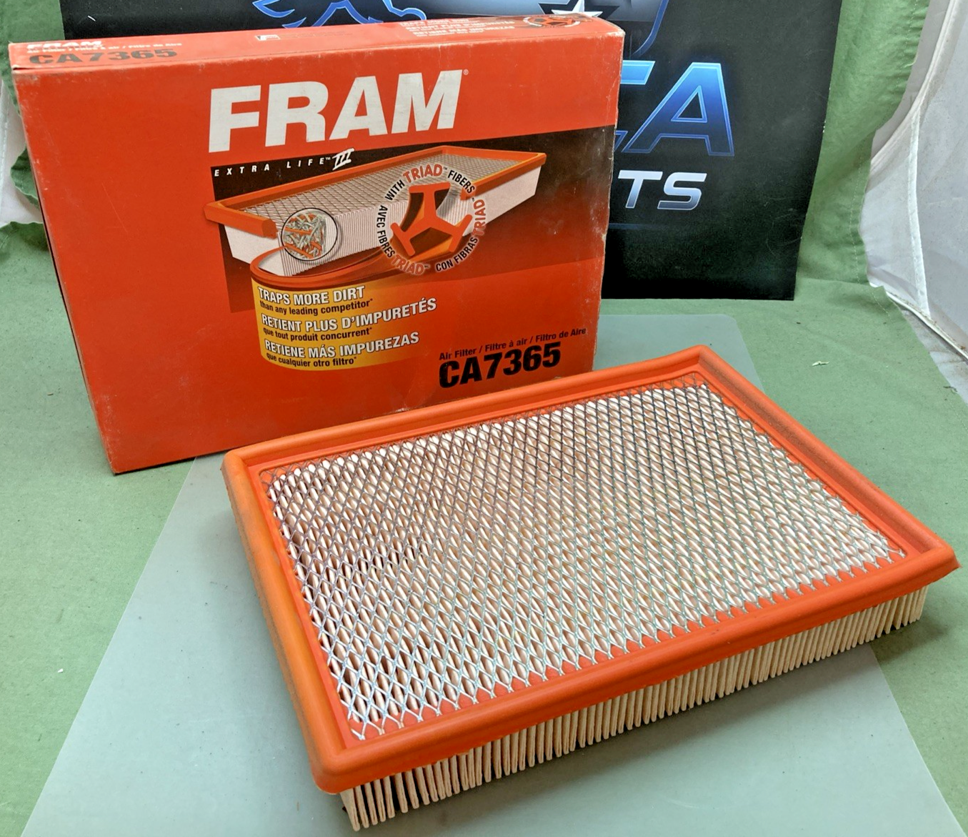 NEW Genuine Fram CA7365 Air Filter