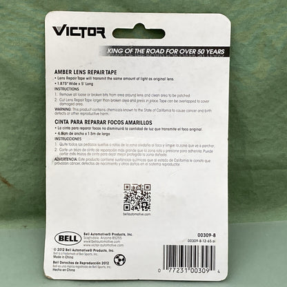 QTY 3  New Genuine Victor V309 Amber Lens Repair Tape