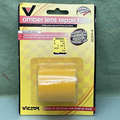 QTY 3  New Genuine Victor V309 Amber Lens Repair Tape