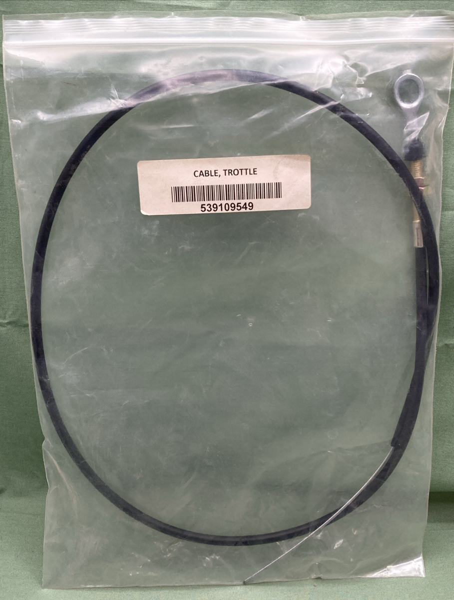 New Replaces Husqvarna 539109549 Cable, Throttle