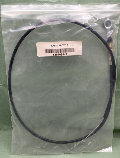 New Replaces Husqvarna 539109549 Cable, Throttle