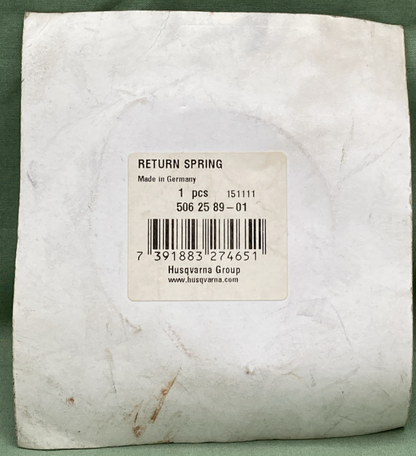 New Genuine Husqvarna 506 25 89-01 Return Spring