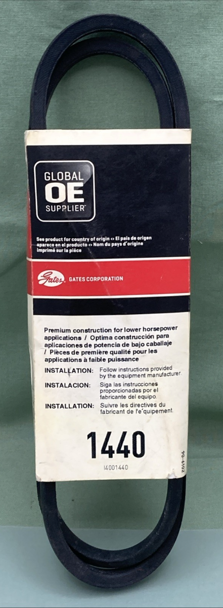 New Genuine Gates 1440 Trueflex V-Belt 3/8” X 44”