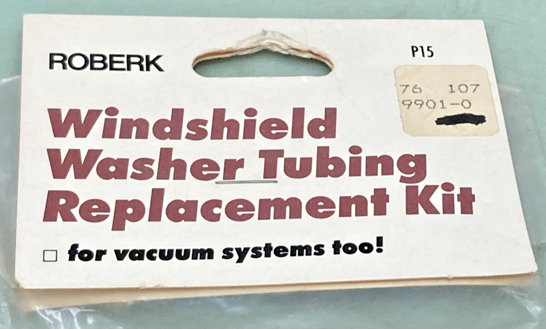 New Genuine Roberk P15 Windshield Washer Tubing Replacement Kit