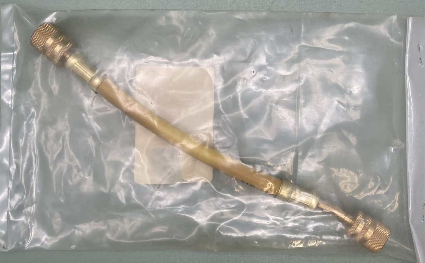 New Genuine Technical Chemical Co. S19032 FREEZE-12 7" Yellow Hose w/ Depressor