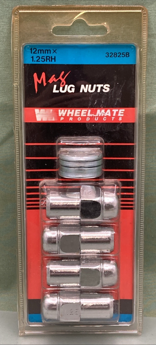 New Genuine Wheel Mate 32825B Mag Lug Nut Set 12mm x 1.25RH