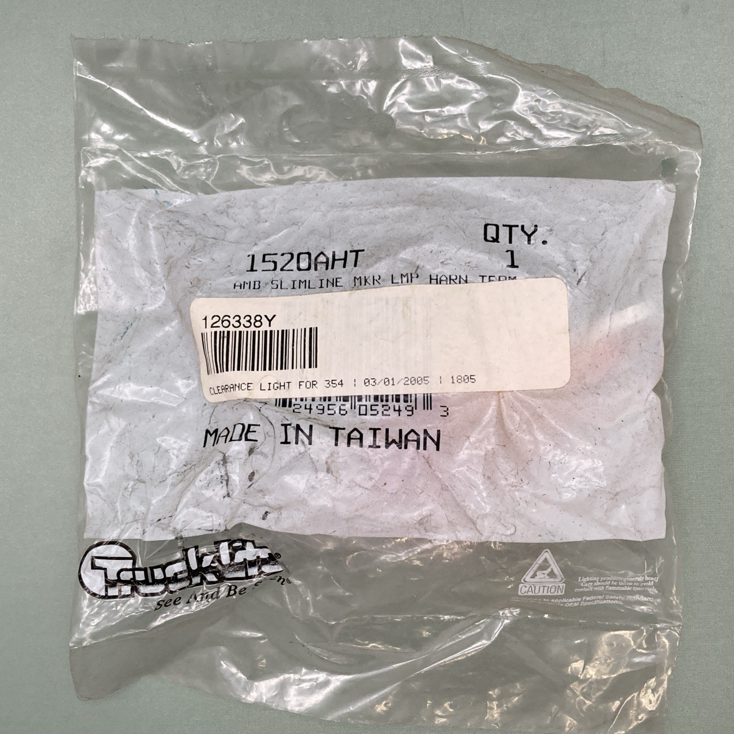 New Genuine Truck-Lite 1520AHT AMB Slimline MKR LMP