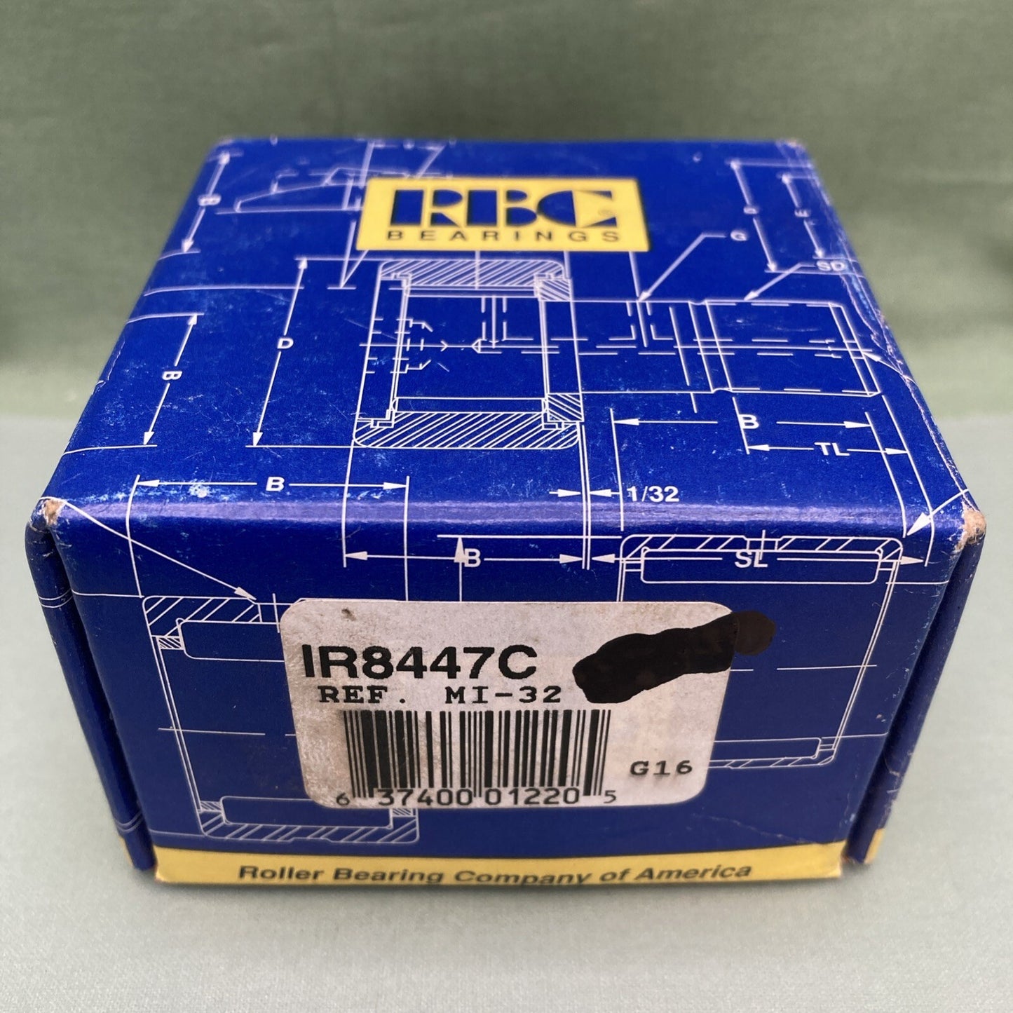 New Genuine RBC IR8447C Bearing Inner Ring