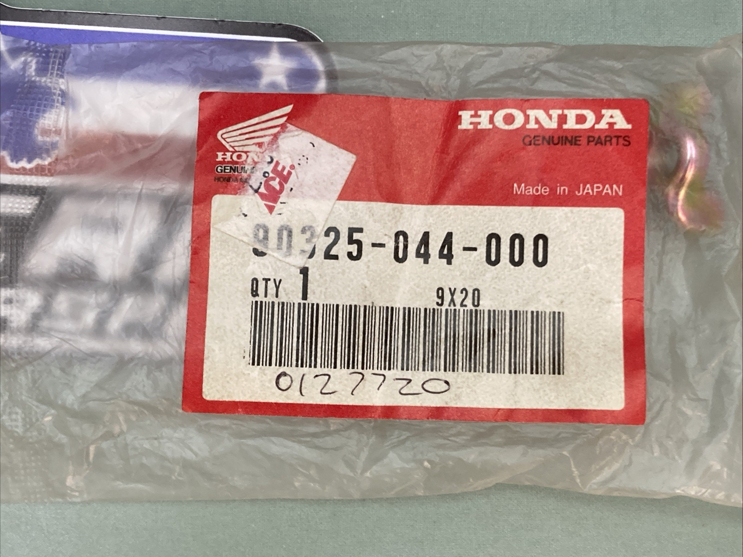 QTY 3 New Genuine Honda 90325-044-000 Nut
