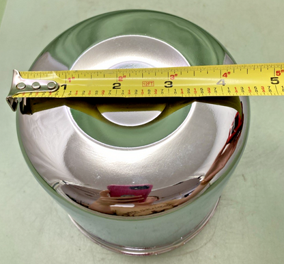 New Replaces Vision Universal Chrome Push Thru Wheel Center Cap