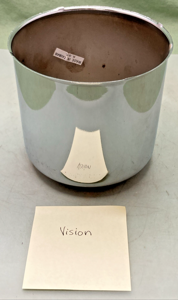 New Replaces Vision Universal Chrome Push Thru Wheel Center Cap