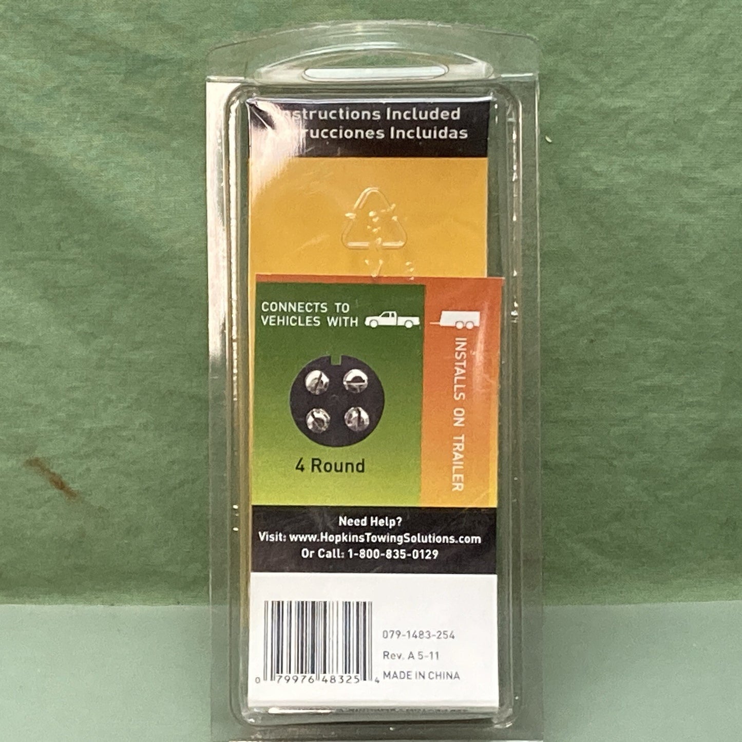New Genuine Hopkins 48325 Trailer Connector