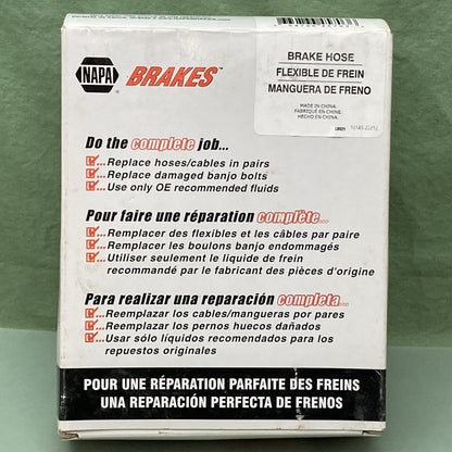 New Genuine NAPA 380299 Brake Hose