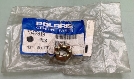 Polaris 7542810 Nut, Slotted New Genuine