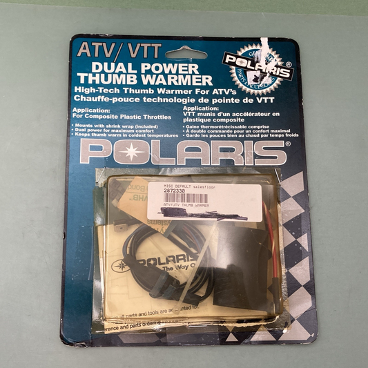 New Genuine Polaris 2872330 Dual Power Thumb Warmer