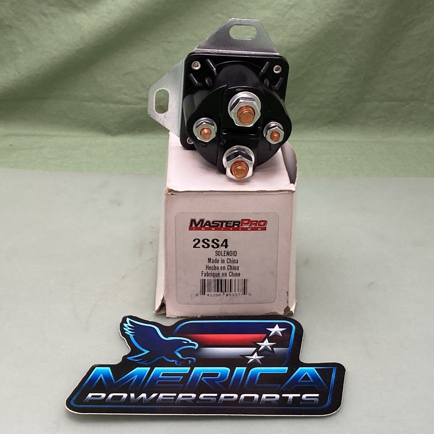 New Genuine Master Pro 2SS4 Starter Solenoid Ignition 4 Terminal