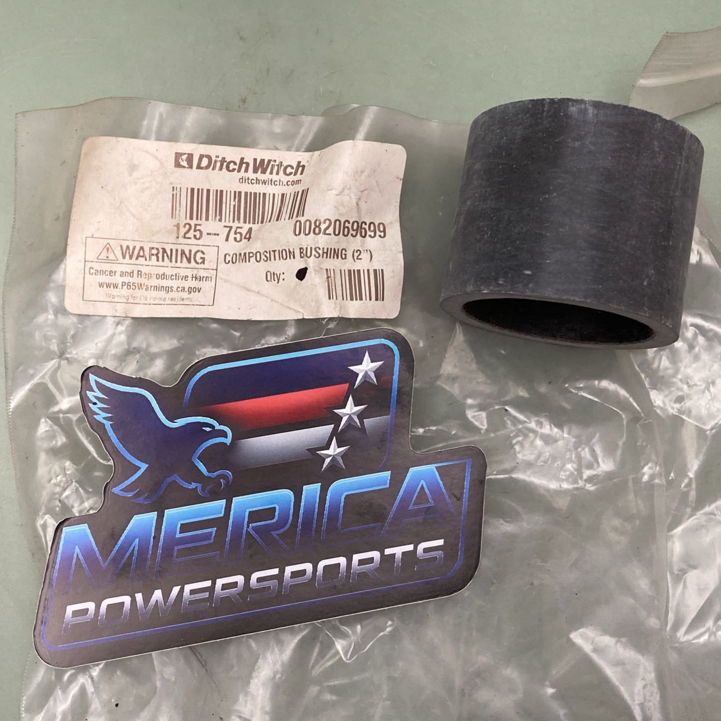 New Ditch Witch 125-754 2" Bushing