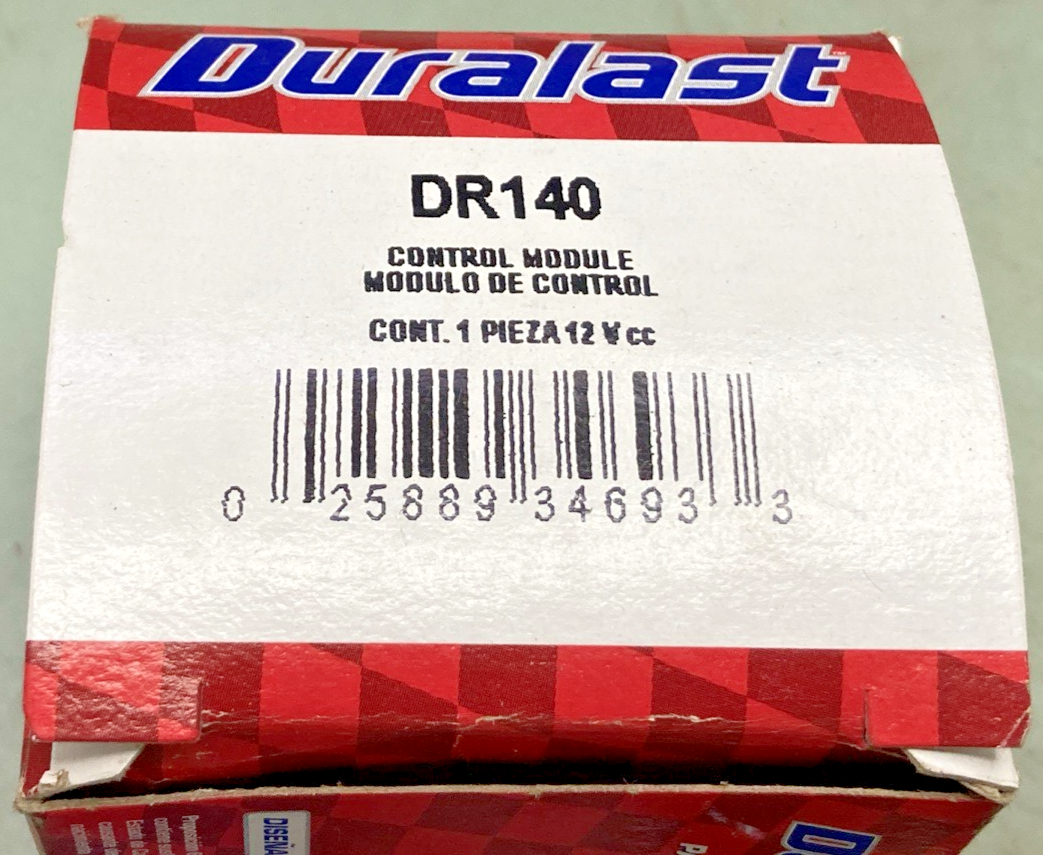 Genuine Duralast DR140 Control Module