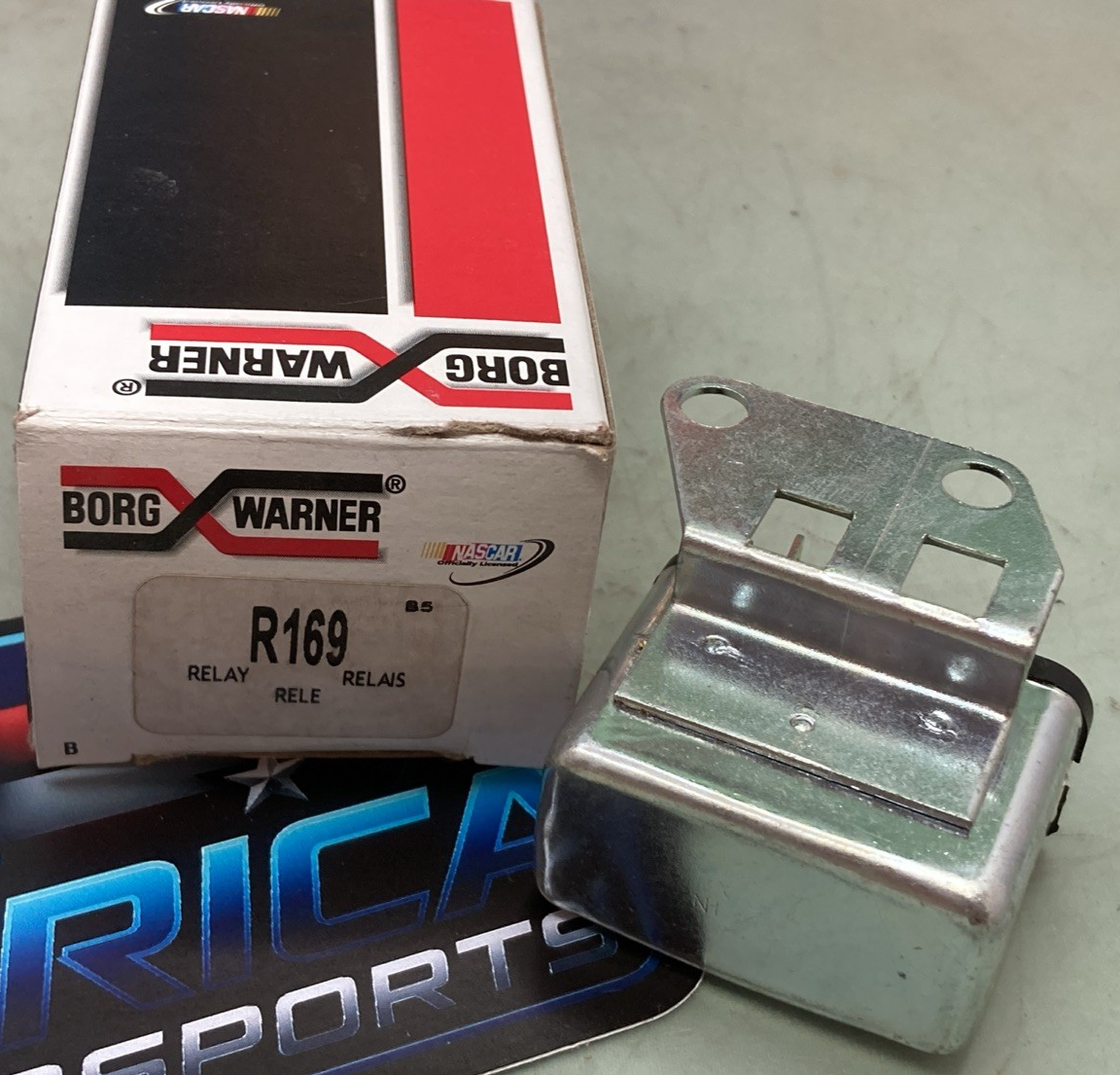 New Genuine Borg Warner R169 Horn Relay