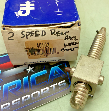 New Genuine Cole Hersee Co. 40103 Screw Assy Axle Switch