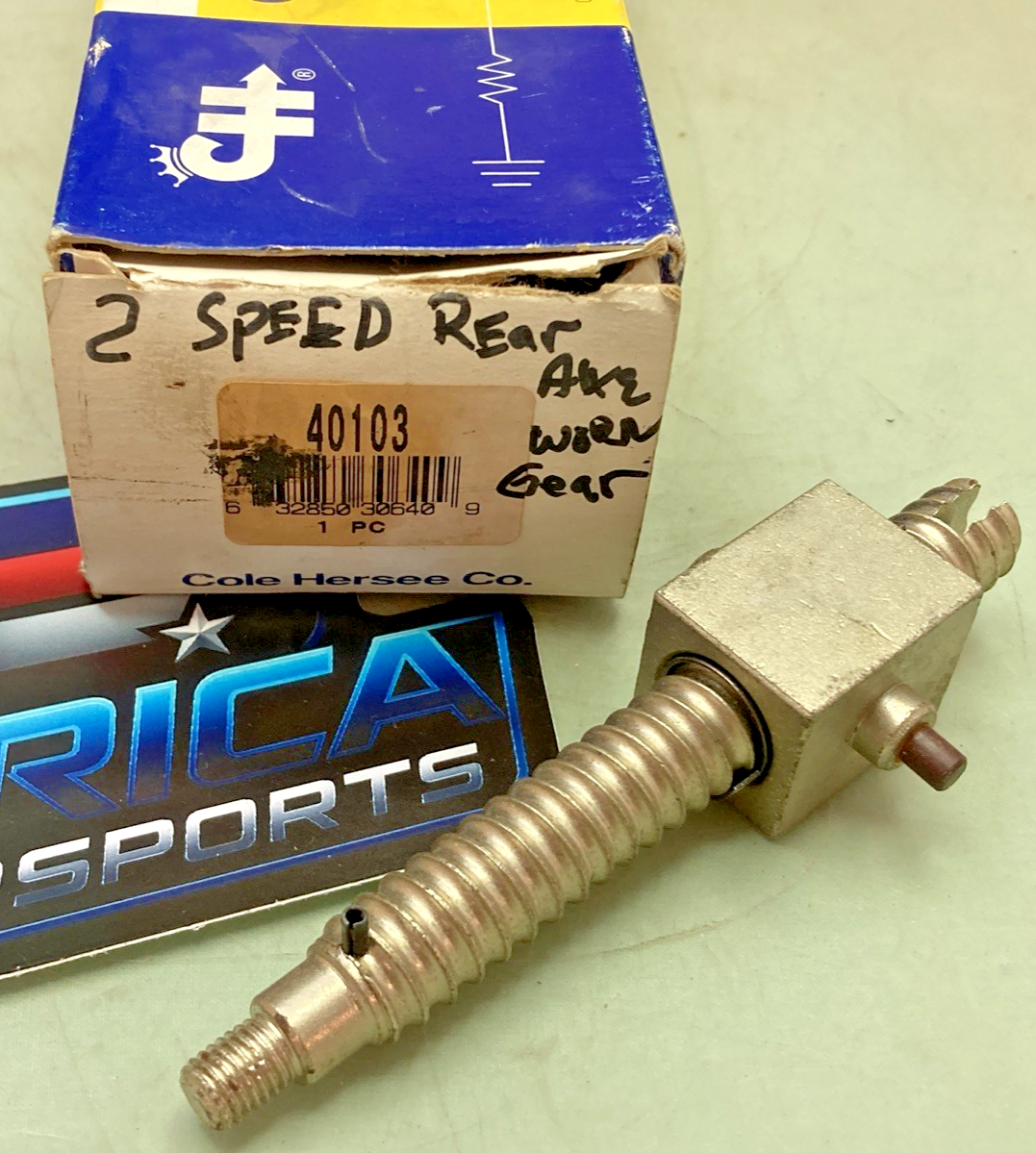 New Genuine Cole Hersee Co. 40103 Screw Assy Axle Switch