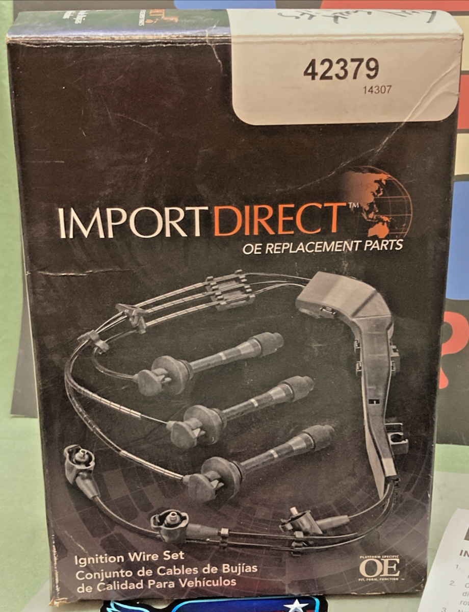 New Genuine Import Direct 42379 Spark Plug Wire Set