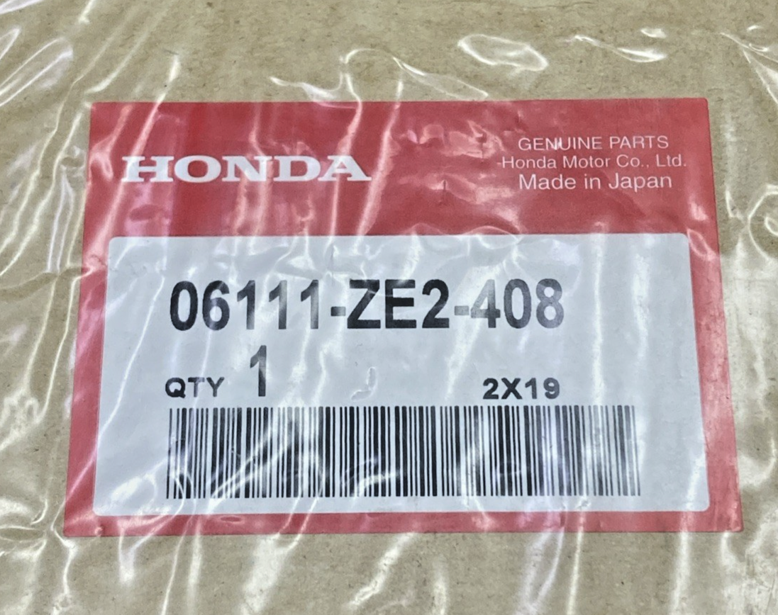 New Genuine Honda 06111-ZE2-408 Gasket Set Incomplete Set