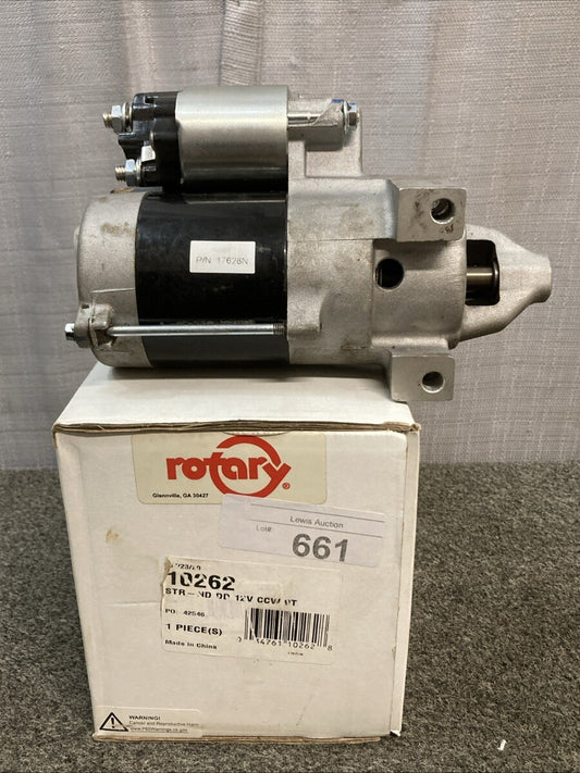 New Genuine Rotary 10262 Starter Electric Starter replaces Kohler 25 098 09-S
