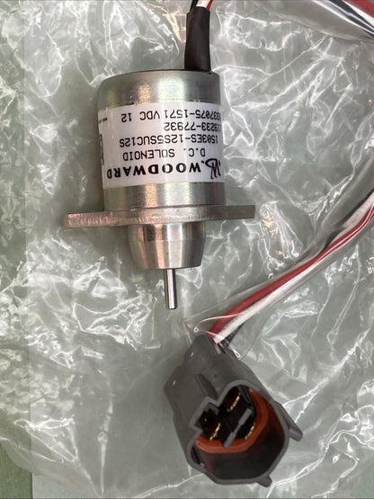 New Genuine John Deere M810324 Fuel Shutoff Solenoid