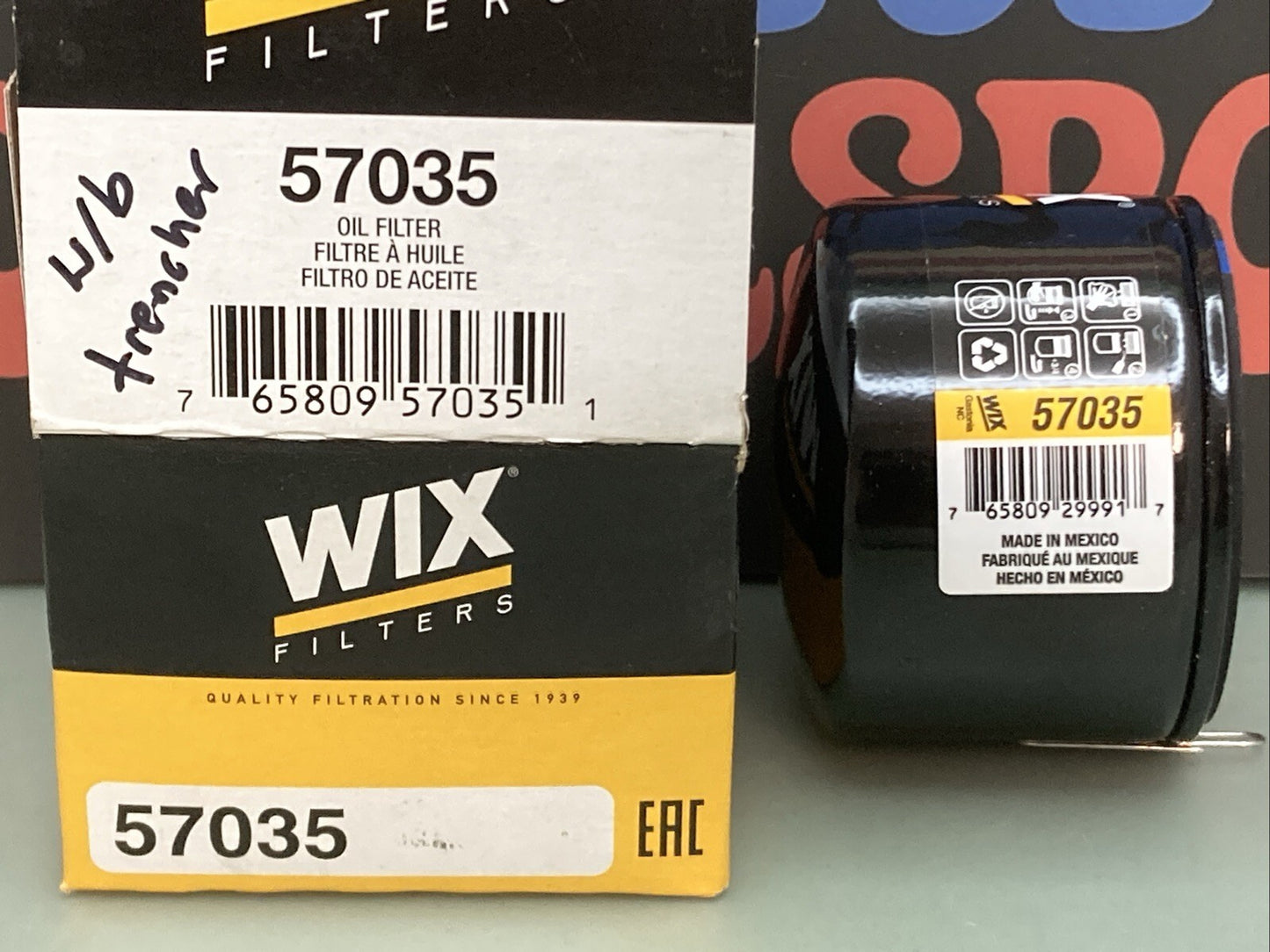 New Genuine Wix 57035 Oil Filter