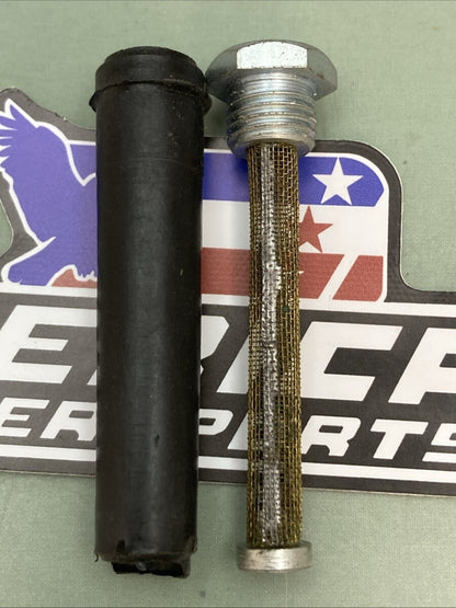 New Replaces Royal Enfield crankcase oil strainer