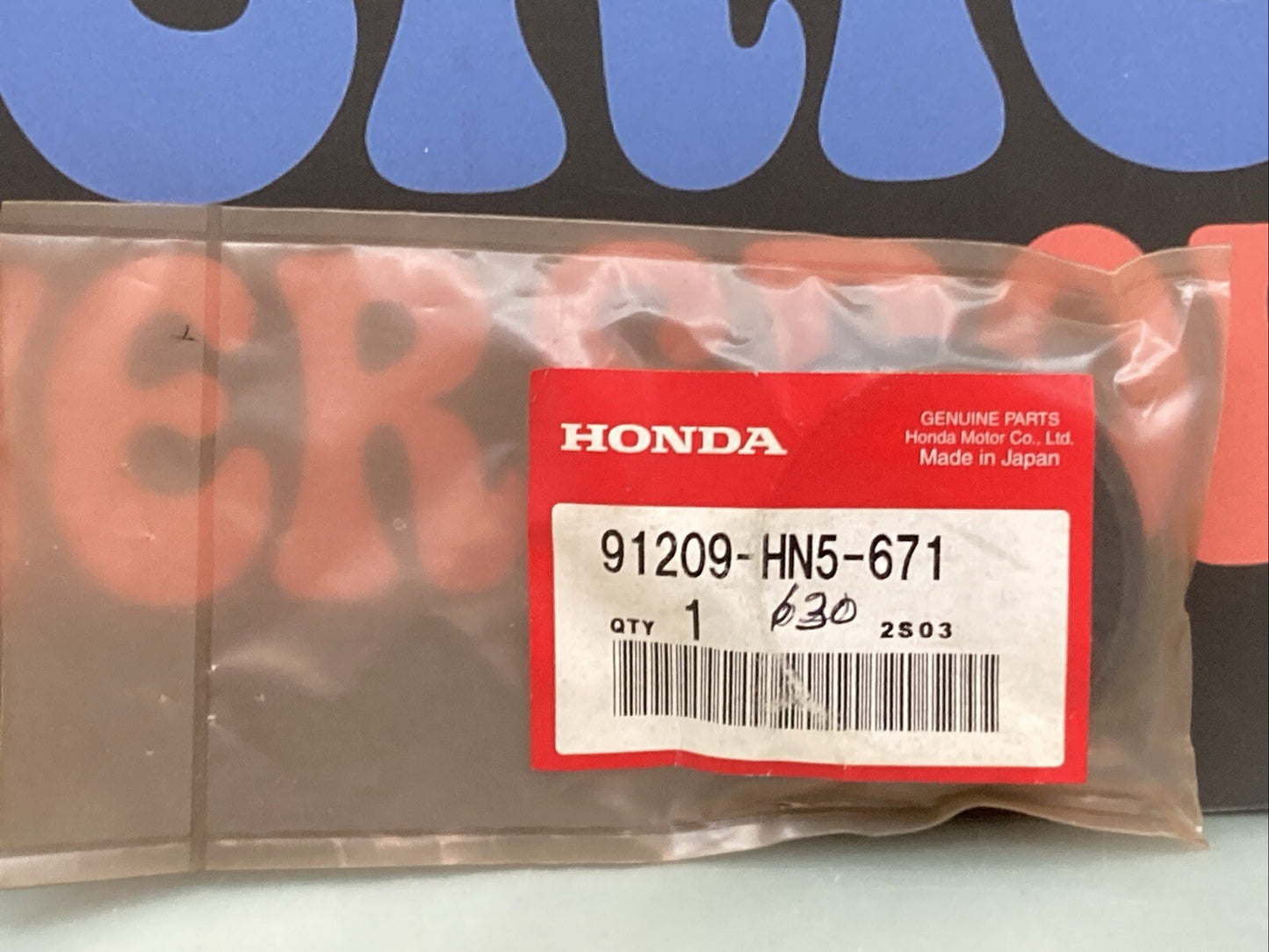 New Genuine Honda 91209-HN5-671 Dust Seal (40X58x9)