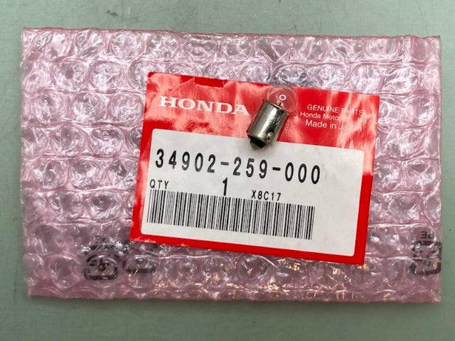 Honda 34902-259-000 BULB, DASH (12V 3.4W) New Genuine