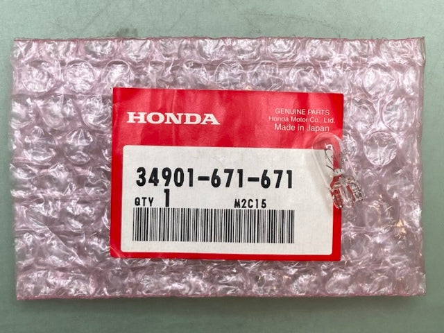QTY 2 Honda 34901-671-671 HEADLIGHT BULB New Genuine