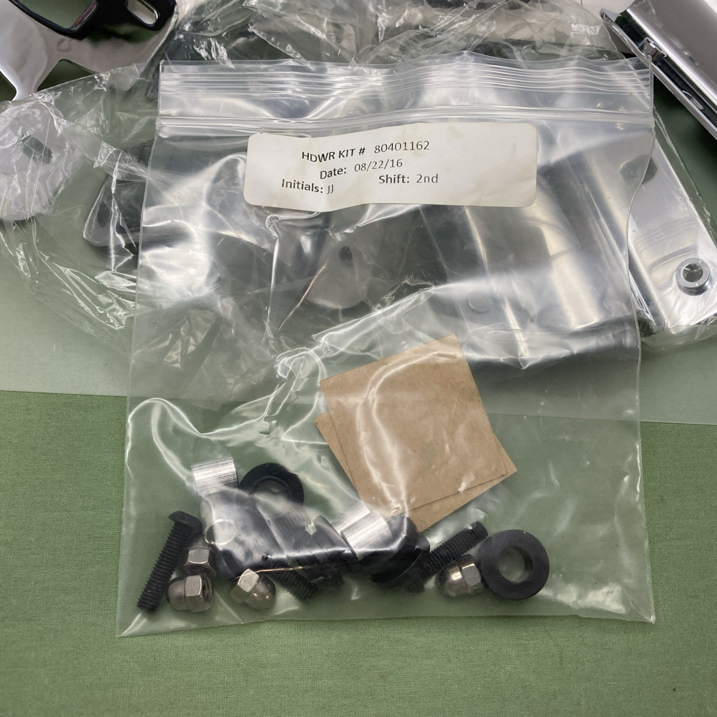 New Genuine Victory 2876374 Lock & Ride Windscreen Mounting Brackets