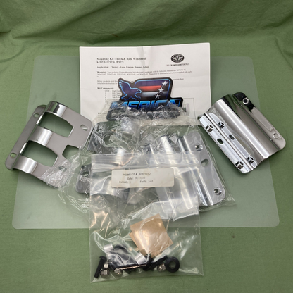 New Genuine Victory 2876374 Lock & Ride Windscreen Mounting Brackets