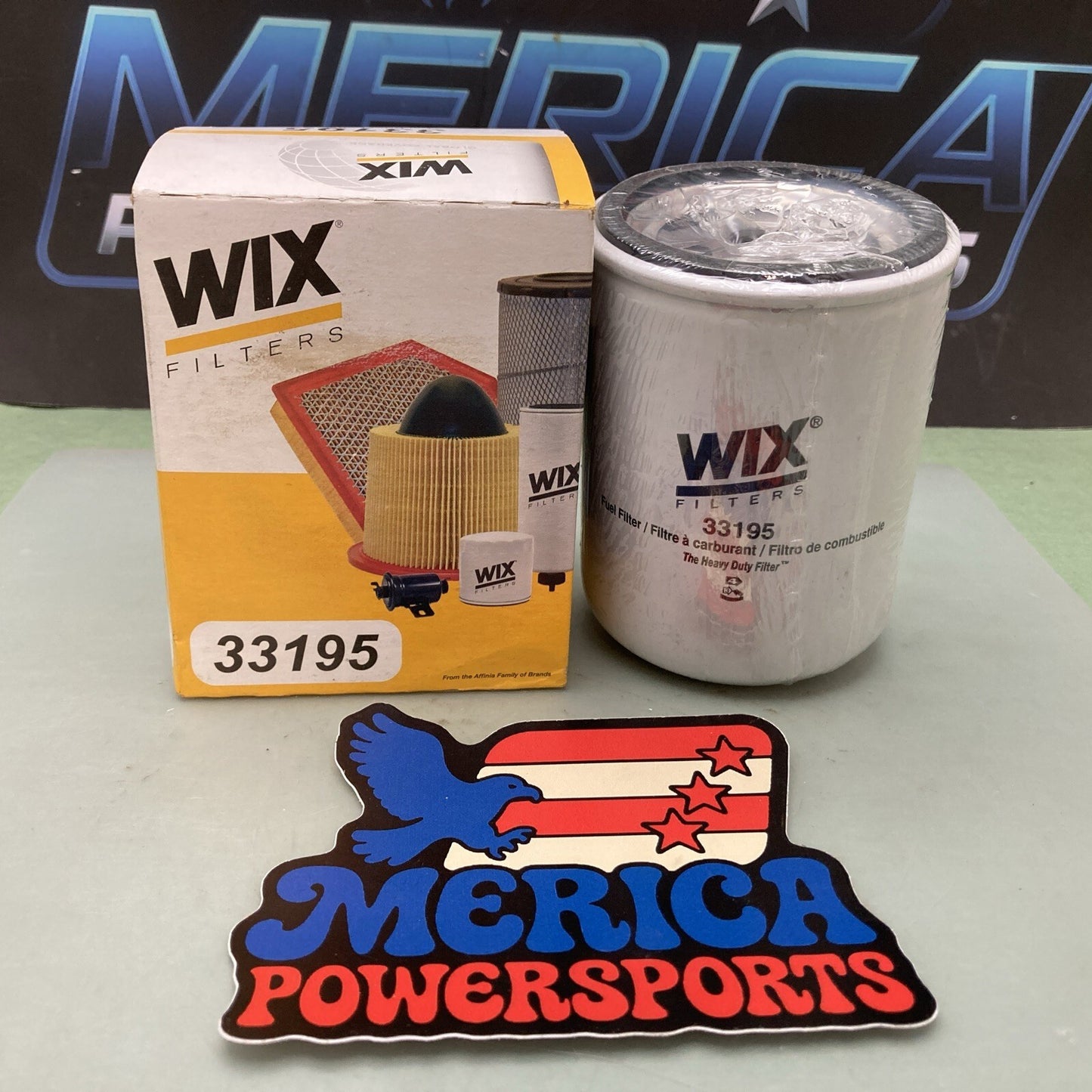 New Genuine Wix 33195 Fuel Filter