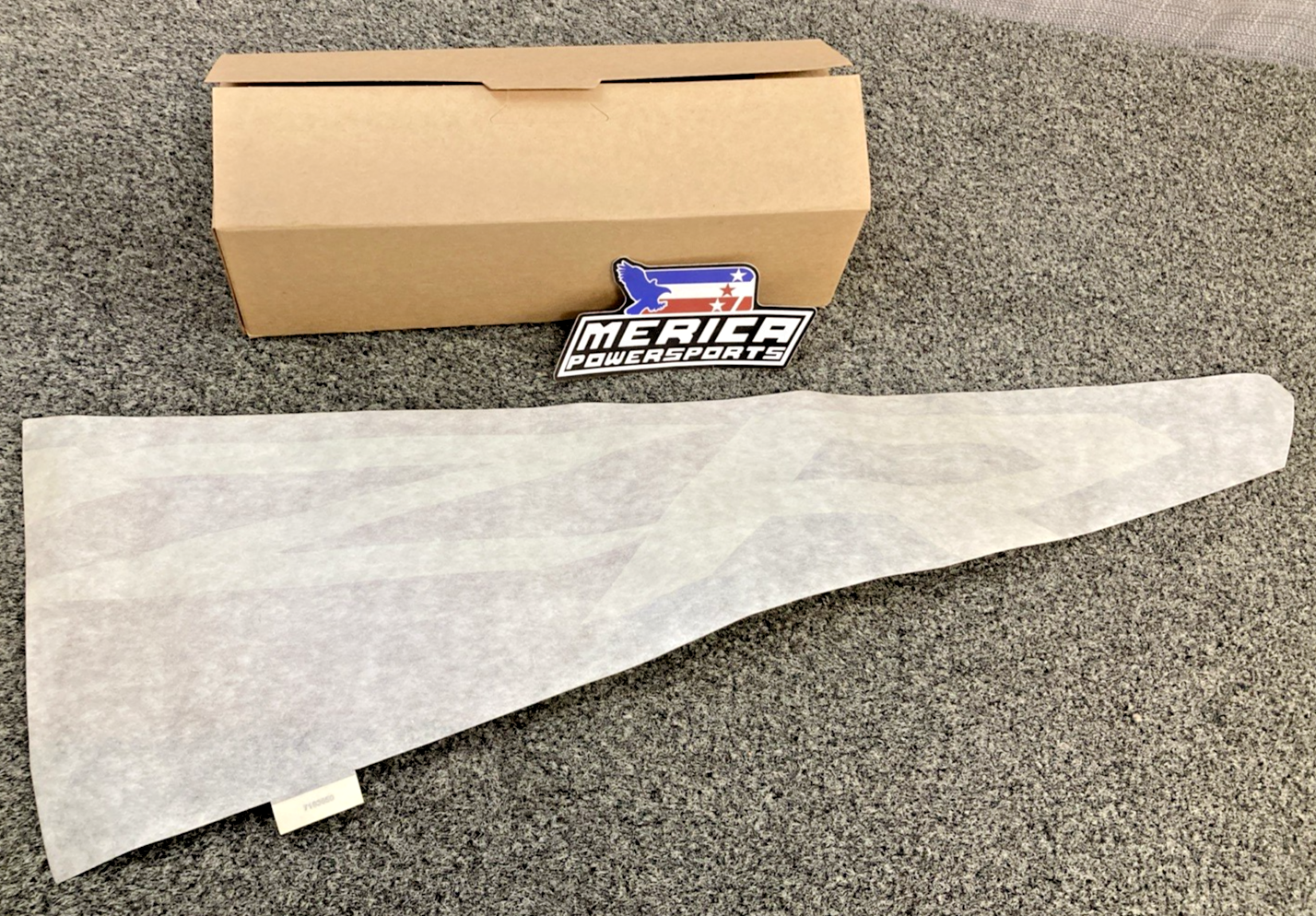 New Genuine Polaris 7193650 Center Hood Decal