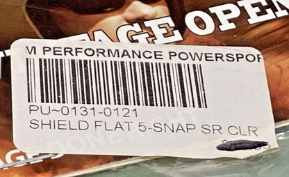 New Genuine AFX Helmets 0131-0121 Shield Flat 5-Snap SR Clear