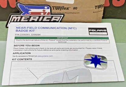 New Genuine Polaris 2209294 Badge