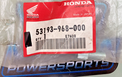 New Genuine Honda 53193-968-000 Bolt, Wire, Adjusting