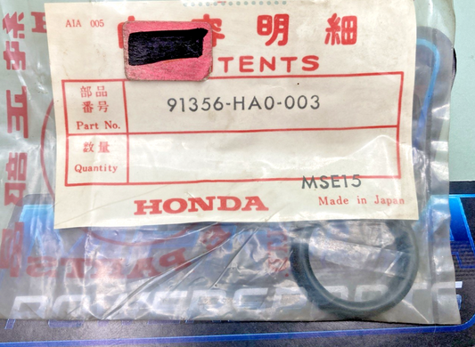 New Genuine Honda 91356-HA0-003 O-RING (33.7X2.6)