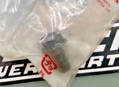 QTY 2 New Genuine Honda 95701-0801607 FLANGE BOLT