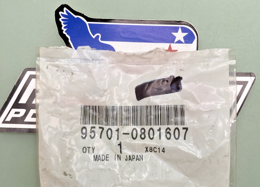 QTY 2 New Genuine Honda 95701-0801607 FLANGE BOLT