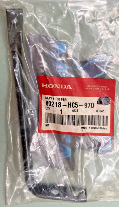 New Genuine Honda 80218-HC5-970 Stay, L., Rr., Fender