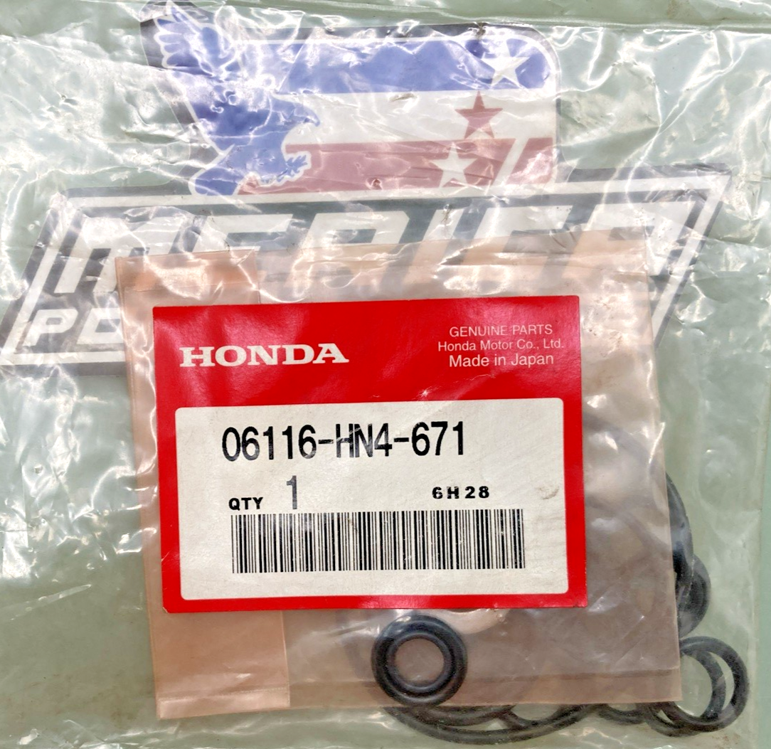 New Genuine Honda 06116-HN4-671 Washer O-Ring Kit B