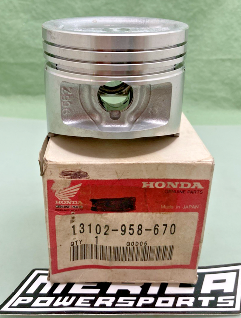 New Genuine Honda 13102-958-670 Piston (Os) (0.25)