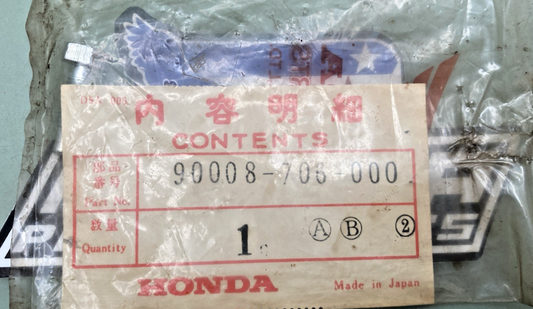 New Genuine Honda 90008-706-000 Bolt