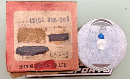 New Genuine Honda 13102-HB3-305 Piston (OS) (0.25), Replaces: 13102-HF1-670
