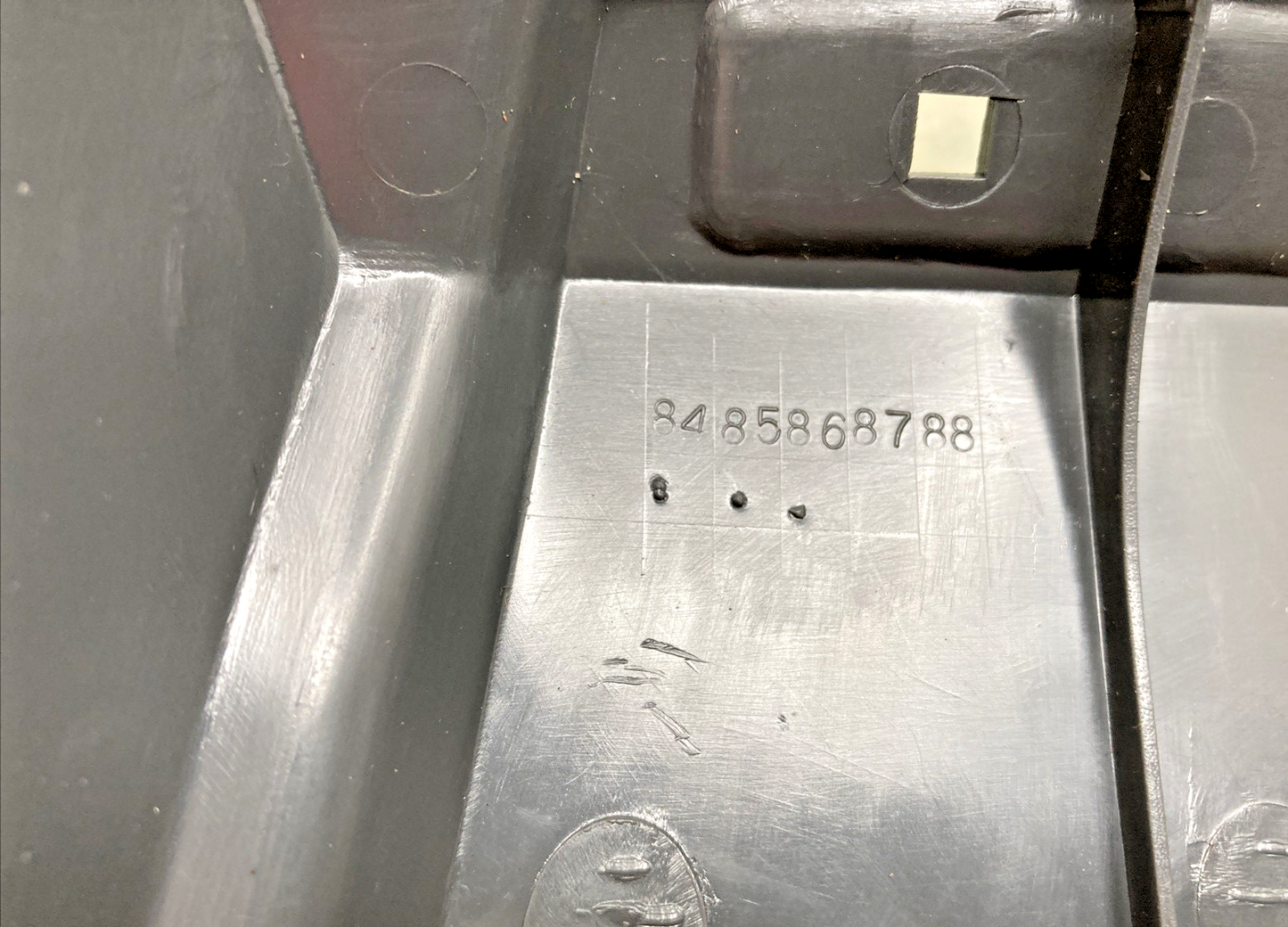 New Genuine Honda 17611-HA8-680ZA Tank Cover Lid,  Spacy Gray,86-87 TRX250